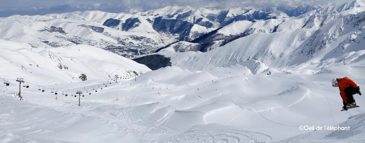 شقة Belle Sayette - A 200M Des Pistes - Pour 8 Personnes Génos المظهر الخارجي الصورة